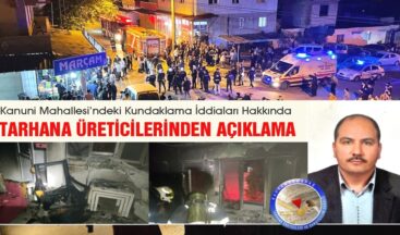 Tarhana Üreticilerinden Açıklama!