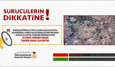 Büyükşehir’den Sürücülere Uyarı!