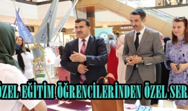 ÖZEL EĞİTİM ÖĞRENCİLERİNDEN ÖZEL SERGİ.