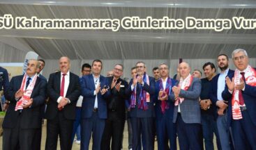 KSÜ Kahramanmaraş Günlerine Damga Vurdu.