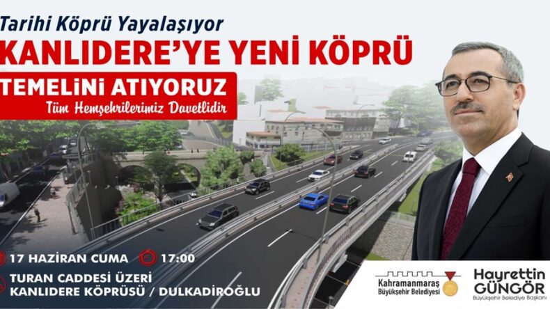 Kanlıdere’ye Yeni Köprü.