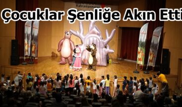 Çocuklar Şenliğe Akın Etti.