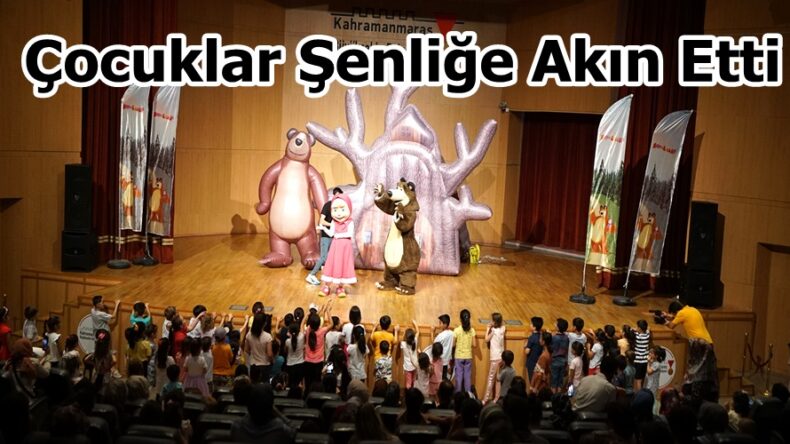 Çocuklar Şenliğe Akın Etti.