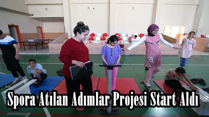 Spora Atılan Adımlar Projesi Start Aldı.