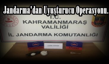 Jandarma’dan Uyuşturucu Operasyonu.