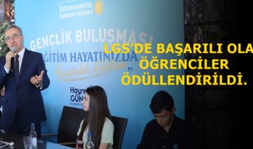 LGS’DE BAŞARILI OLAN ÖĞRENCİLER ÖDÜLLENDİRİLDİ.