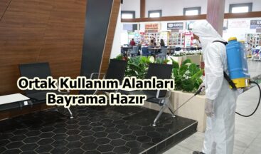 Ortak Kullanım Alanları Bayrama Hazır.
