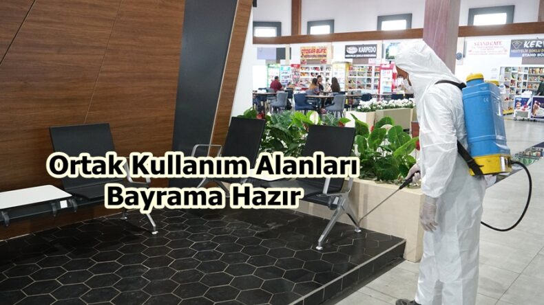 Ortak Kullanım Alanları Bayrama Hazır.