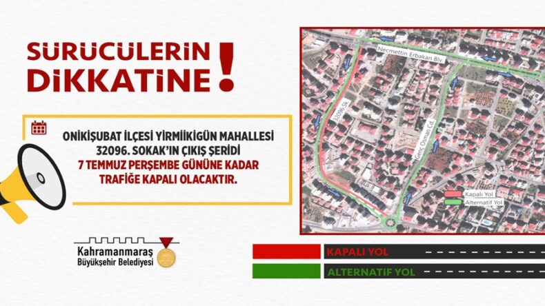 Sürücülerin Dikkatine!