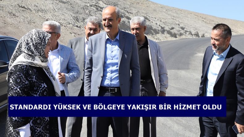 STANDARDI YÜKSEK VE BÖLGEYE YAKIŞIR BİR HİZMET OLDU.