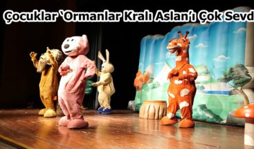 Çocuklar ‘Ormanlar Kralı Aslan’ı Çok Sevdi.