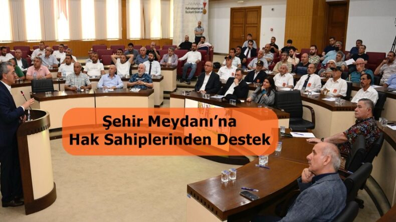 Şehir Meydanı’na Hak Sahiplerinden Destek.