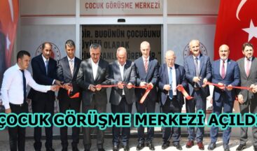 Başkan Güngör, Çocuk Görüşme Merkezi’nin Açılış Törenine Katıldı.