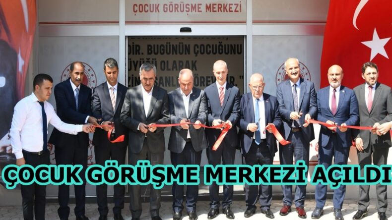Başkan Güngör, Çocuk Görüşme Merkezi’nin Açılış Törenine Katıldı.