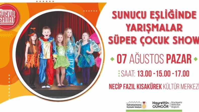 Büyükşehir Etkinlikleri Çocuklarla Buluşmaya Devam Ediyor.