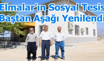 Elmalar’ın Sosyal Tesisi Baştan Aşağı Yenilendi.