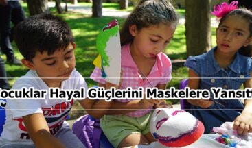 Çocuklar Hayal Güçlerini Maskelere Yansıttı.
