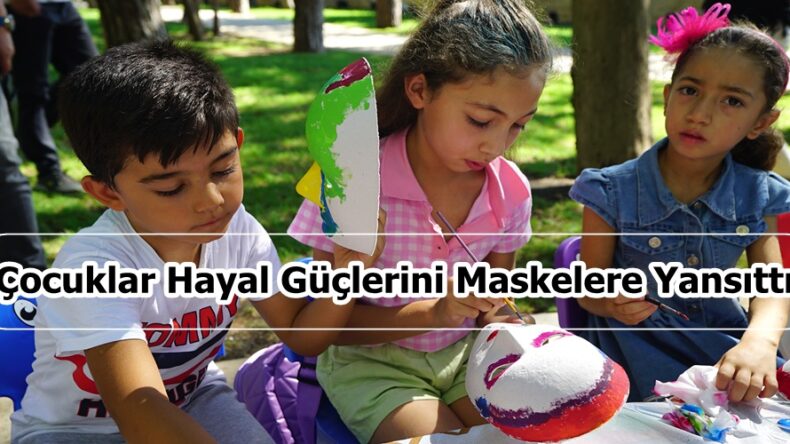 Çocuklar Hayal Güçlerini Maskelere Yansıttı.