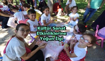 Kültür Sanat Etkinliklerine Yoğun İlgi.