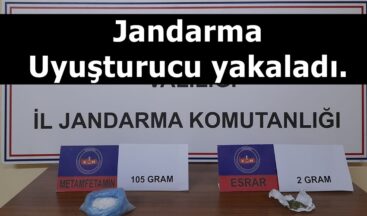Jandarma Uyuşturucu yakaladı.