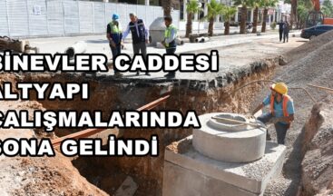 BİNEVLER CADDESİ ALTYAPI ÇALIŞMALARINDA SONA GELİNDİ.