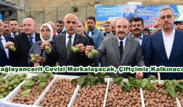 “Çağlayancerit Cevizi Markalaşacak, Çiftçimiz Kalkınacak”