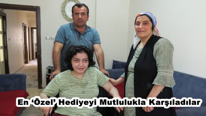 En ‘Özel’ Hediyeyi Mutlulukla Karşıladılar.