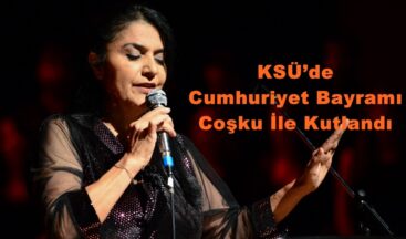 KSÜ’de Cumhuriyet Bayramı Coşku İle Kutlandı.