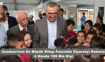Anadolu’nun En Büyük Kitap Fuarında Ziyaretçi Rekoru: 4 Günde 100 Bin Kişi