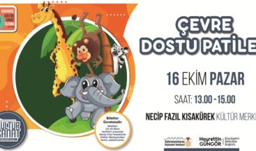 “Çevre Dostu Patiler” Miniklerle Buluşmaya Geliyor.