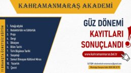 Kahramanmaraş Akademi’ye Güz Döneminde Rekor Başvuru.