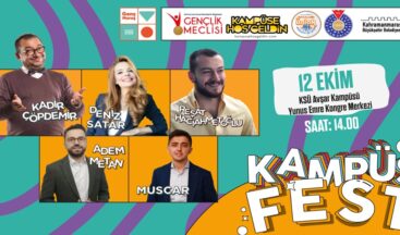 Kampüs Fest Coşku Dolu Etkinliklerle Yarın Başlıyor!