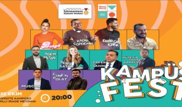 Haydi Gençler! “Kampüs Fest” Sizi Çağırıyor
