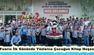 Fuarın İlk Gününde Yüzlerce Çocuğun Kitap Neşesi.