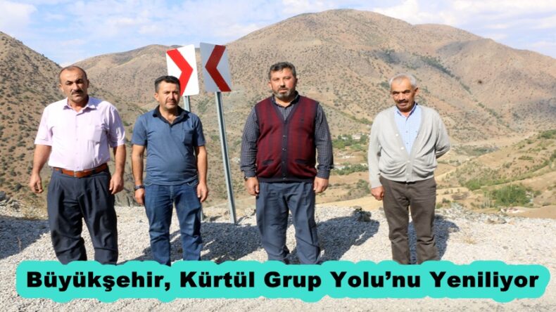 Büyükşehir, Kürtül Grup Yolu’nu Yeniliyor.