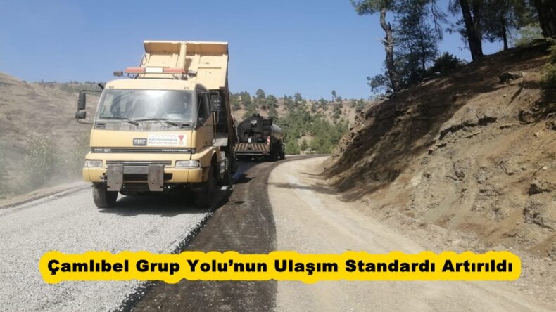 Çamlıbel Grup Yolu’nun Ulaşım Standardı Artırıldı.