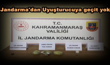 Jandarma’dan Uyuşturucuya geçit yok.