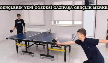 GENÇLERİN YENİ GÖZDESİ GAZİPAŞA GENÇLİK MERKEZİ.