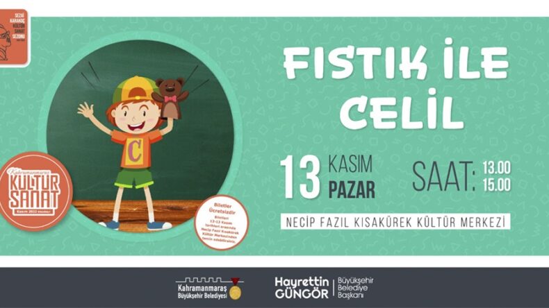 ‘Fıstık İle Celil’ Miniklere Dostluğu Anlatacak.