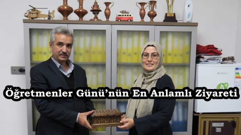 Öğretmenler Günü’nün En Anlamlı Ziyareti.