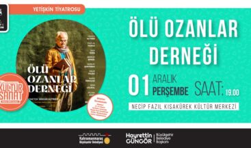 ‘Ölü Ozanlar Derneği’ Tiyatrosu İzleyiciyle Buluşacak.