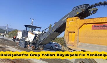 Onikişubat’ta Grup Yolları Büyükşehir’le Yenileniyor.