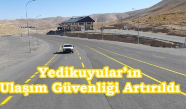 Yedikuyular’ın Ulaşım Güvenliği Artırıldı.