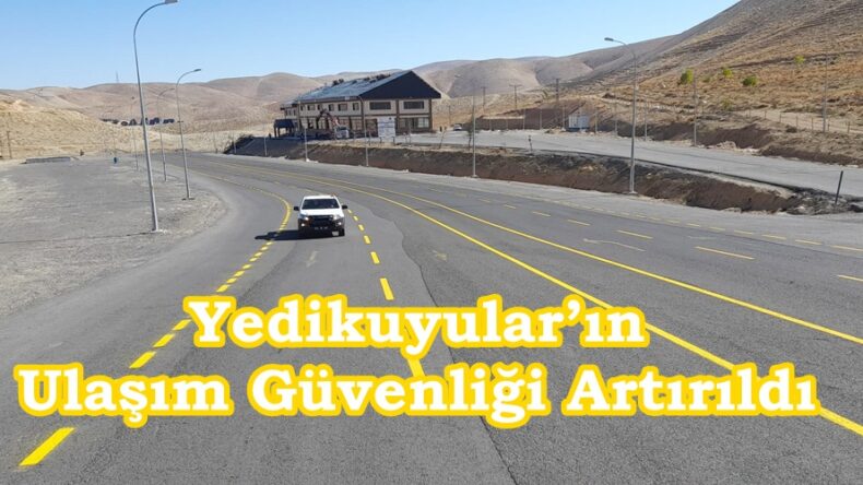 Yedikuyular’ın Ulaşım Güvenliği Artırıldı.
