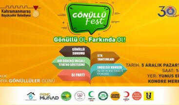 Gönüllü Fest Katılımcılarını Bekliyor.