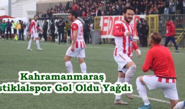 Kahramanmaraş İstiklalspor Gol Oldu Yağdı.