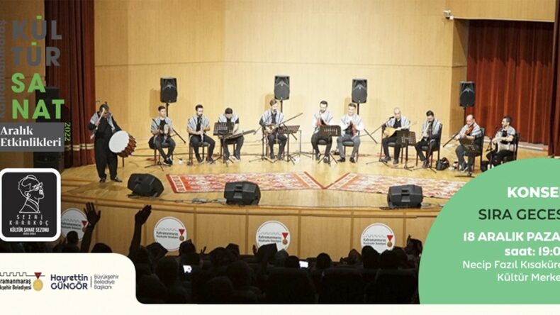 Müzikseverler Sıra Gecesinde Eğlenceye Doyacak.