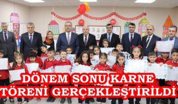 DÖNEM SONU KARNE TÖRENİ GERÇEKLEŞTİRİLDİ