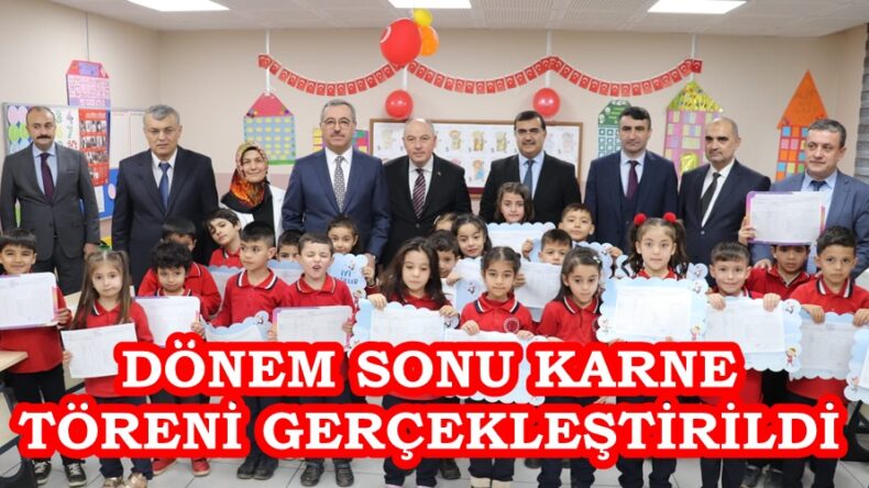 DÖNEM SONU KARNE TÖRENİ GERÇEKLEŞTİRİLDİ