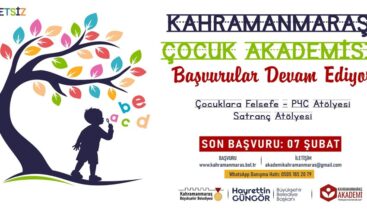 Büyükşehir’in Çocuk Akademisi’nde Kayıtlar Devam Ediyor.